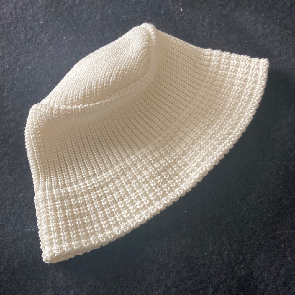 Cableami 100% Cotton Linen-like Finished Bucket Hat
